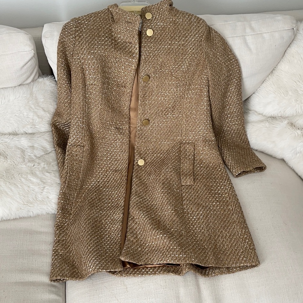 Gold Dress Coat